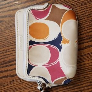 Coach card/coin wallet